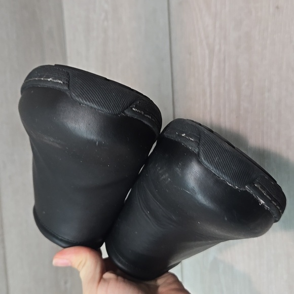 Aetrex Women's Leather Mary Jane Slip-On Clogs Mule Slip Resistant Shoes 10.5-11 - Picture 3 of 14